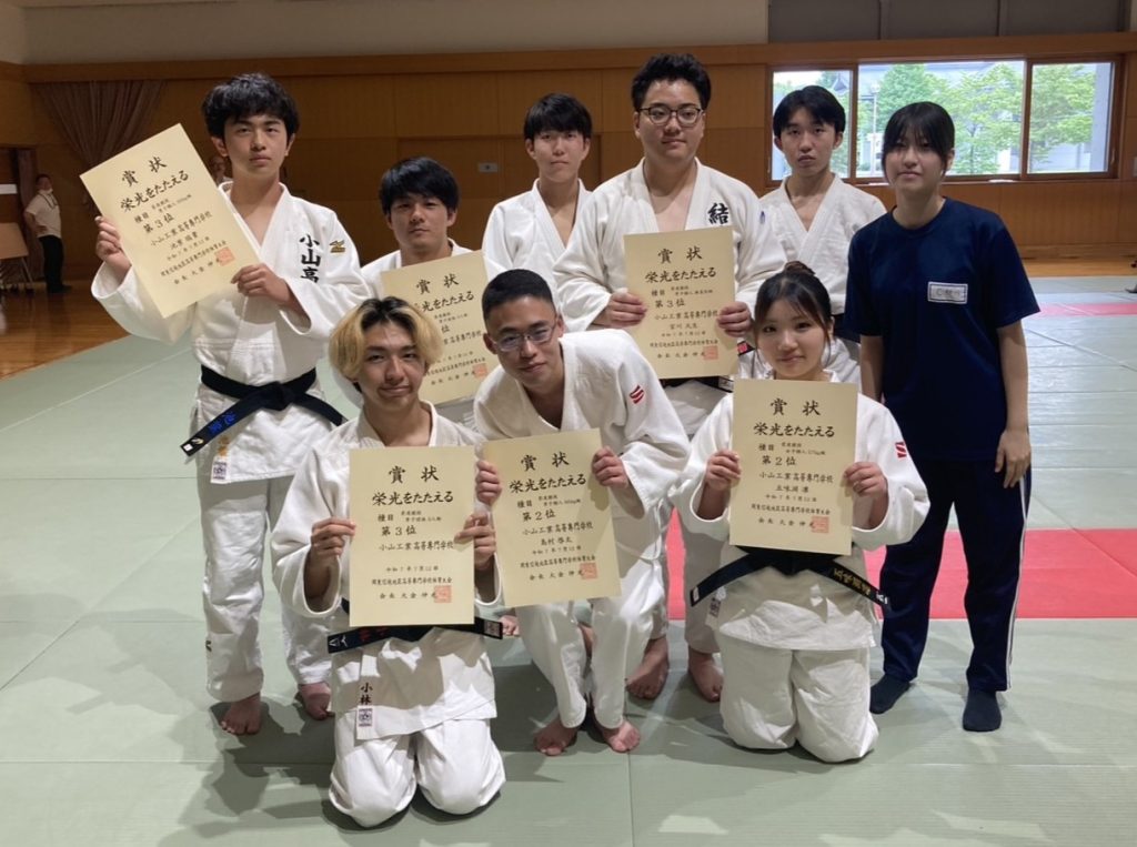 R7地区大会での柔道部