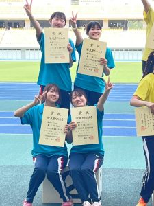 ③女子4継