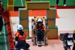 ゲート通過ミッションを達成する小山高専Aチーム
