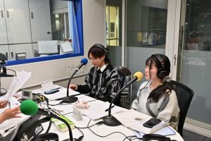 おーラジ放送の様子