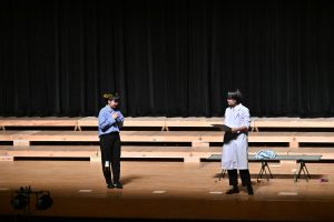 総合１位となった小山高専演劇部講演